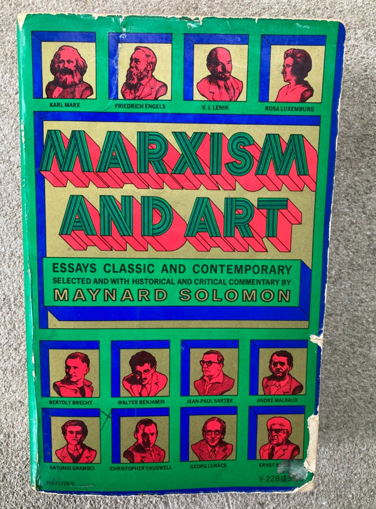 Marxism and Art by Maynard Solomon (1973, Vintage Softcover)