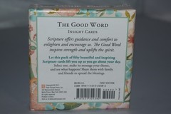 First Edition The Good Word Insight Cards Deck 50 Scripture Cards & Bible Verses