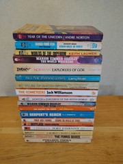 Vintage Sci-Fi Fantasy Large Paperback Book Lot Of 55 Daw,Ace,Ballantine Pyramid