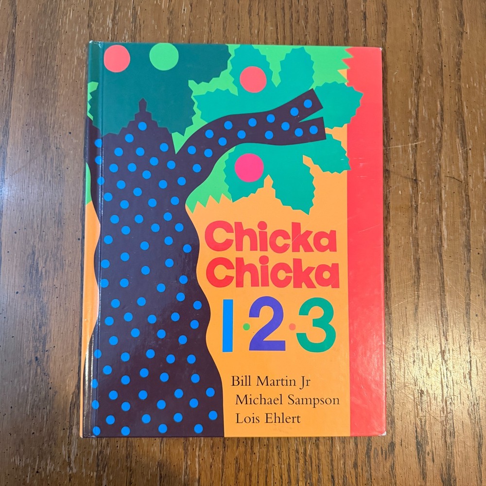 Chicka Chicka 123 Bill Martin Jr Lois Ehlert HC Counting Numbers Book