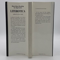 Literotica: The Very Best of literotica.com – edited by Lori Selke (BB, 2002)