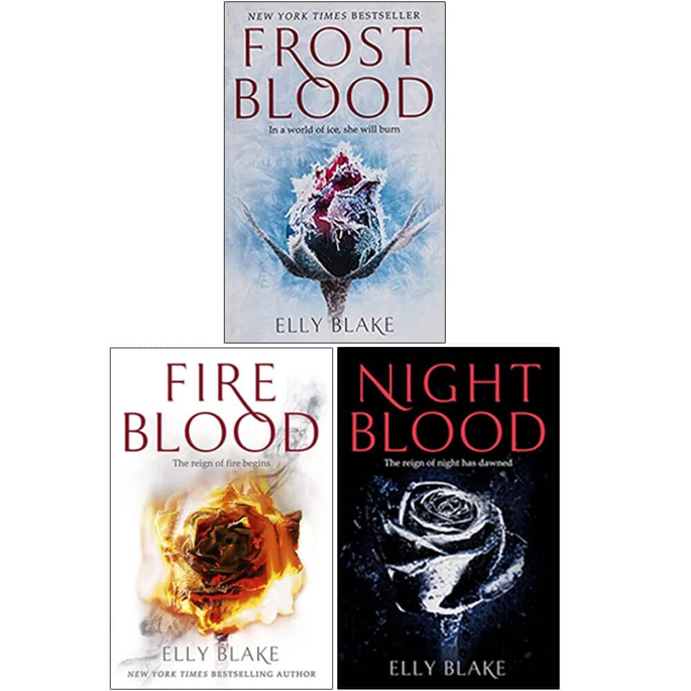 The Frostblood Saga Series by Elly Blake 3 Books Set – Ages 12-16 – Paperback