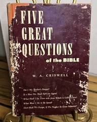 Vintage Christian Sermon Books Lot 8 W Herschel Ford Criswell Torrey Theology