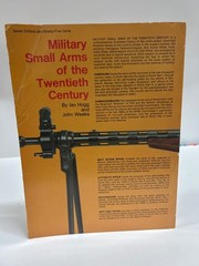 Vintage Firearms paperback book”Military Small Arms of 20th Century” 1973