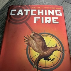 Lot of 2 Hunger Games Catching Fire & MockingJay Hardcover First Editions HC DJ