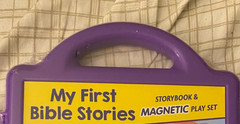 My First Bible Stories: Storybook & Magnetic Play Set (Mixed Media Product)