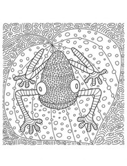Best frog Coloring Book Save The Frog 108 Pages 8.5 x 11 for All Ages