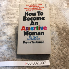 How To Become An Assertive Woman Bryna Taubman 1976 Pocket Books Self Help Book