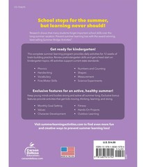 Summer Bridge Activities Workbook PreK to Kindergarten 15 Minutes a Day 160 P…