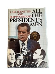 RARE All The President’s Men Signed By Bernstein, Woodward, and Dean