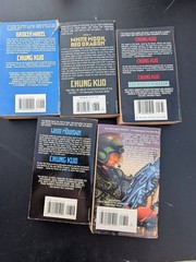Chung Kuo David Wingrove 1991-1994 Sci-Fi Epic Series Books 1-4 & 6 Dell