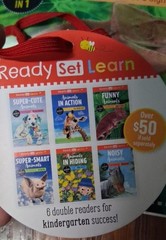 6 Book Set Ready Set Learn 2 Readers in 1 Kindergarten Level Rosie Greening New
