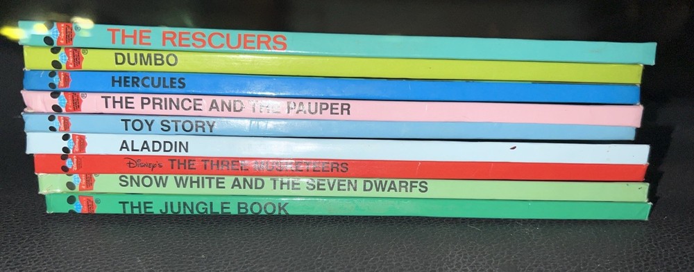 Childrens Books DISNEY Used Books Wonderful World of Reading Hardcover Kids Book