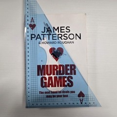 Murder Games by James Patterson Large Paperback Crime Suspense Mystery Thriller