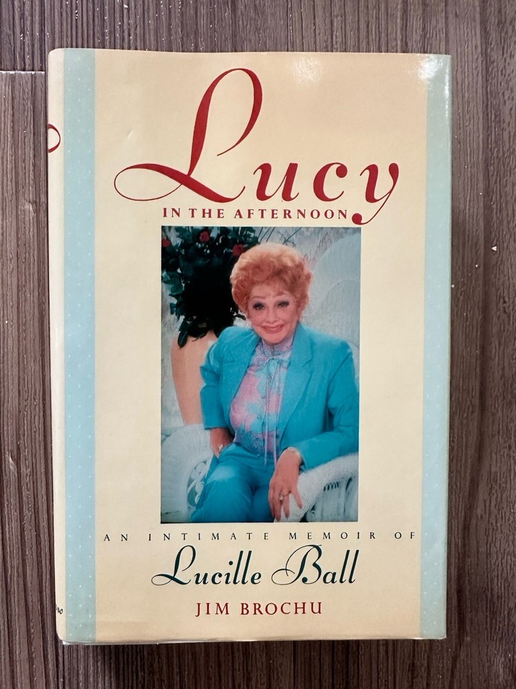 Vintage 1990 Lucille Ball In The Afternoon Hardcover First Edition w Dust Jacket