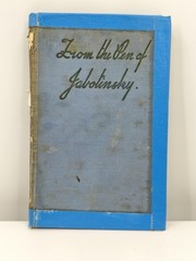Vintage From The Pen Of Jabotinsky Vladimir Jabotinsky Biography Hardcover 1941