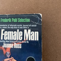 The Female Man by Joanna Russ – Bantam vintage PB first printing 1975