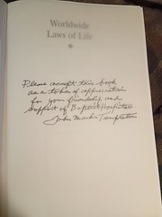 Worldwide Laws of Life : 200 Eternal SIGNED By Templeton