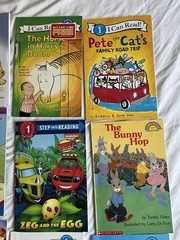 Random Lot of 12 Books Level My First Reader Step Into Reading I Can Read