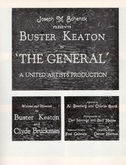 THE GENERAL, BUSTER KEATON, FILM IN BOOK FORM, TRADE PB, 1975