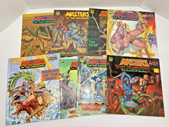 Vintage Masters Of The Universe Golden Books Lot Of 8 MOTU He Man 1980s Books