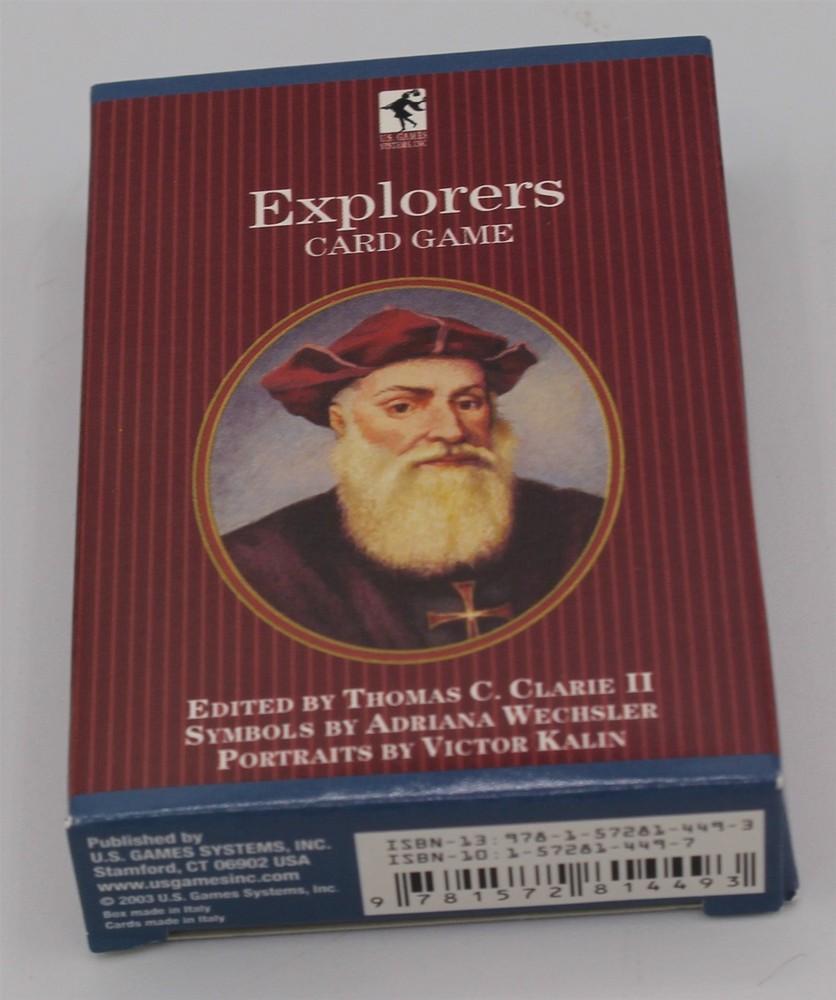 Explorers Playing Cards Poker Size New US Games Systems
