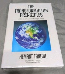 Transformation Principles How to Create Enduring Change by Hemant Taneja New