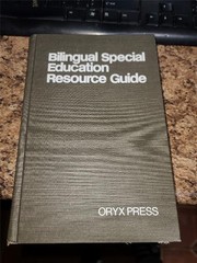 Bilingual Special Education Resource Guide – Thomas/Thomas Oryx Press