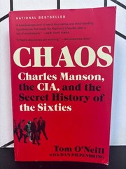 Chaos Charles Manson the CIA & Secret History of the Sixties Tom O’Neill PB VG
