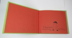 RARE Ellen Raskin Signed with Drawing HC Book Nothing Ever Happens On My Block