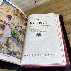 Holy Bible KJV – John C. Winston / International Series Self Pronouncing