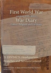 21 Division Headquarters, Branches And Services General Staf…