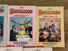 Baby-Sitters Little Sister Lot 7 Karen Books Ann M Martin #4 #5 #7 #9
