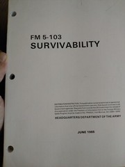 FM 5-103 Survivability Manual 1985