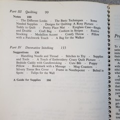 Latge Print Needlecraft Book Mildred Graves Ryan 51 Projects Knit Crochet Needle