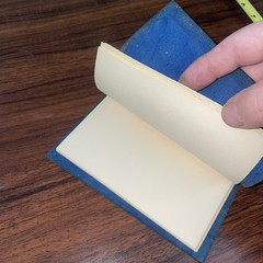 1930 Penn State Leather Book 6” X 4” Hand Made Vintage 30ish Pages