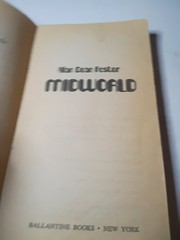 ALAN DEAN FOSTER Midworld Book | 1976 Mass Market Paperback