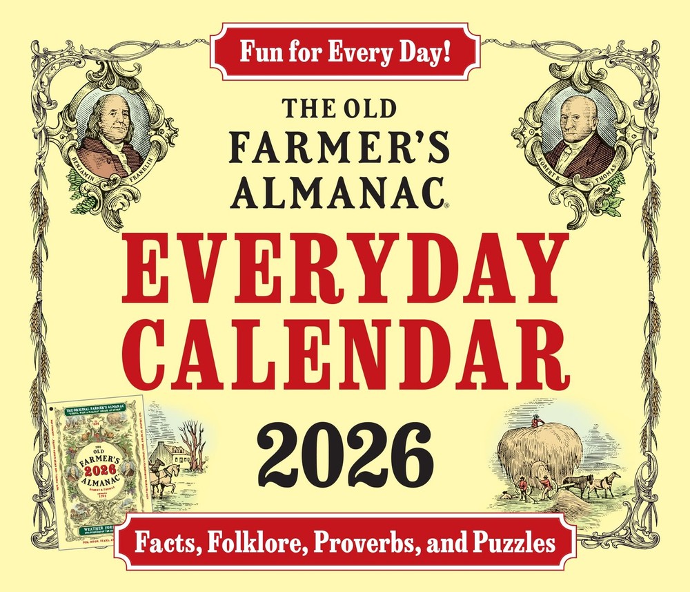 The 2026 Old Farmer’s Almanac Everyday Box Calendar