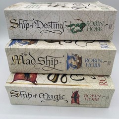 Ship of Magic, Mad Ship, Ship of Destiny 3 book series Robin Hobb, Liveship