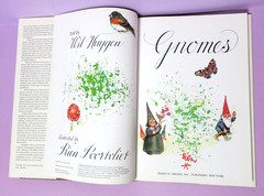 Gnomes by Wil Huygen Illustrated by Rien Poortvliet 1977 Vintage Hardcover DJ