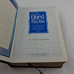 The Quest Study Bible New International Version Bonded Leather Large Print