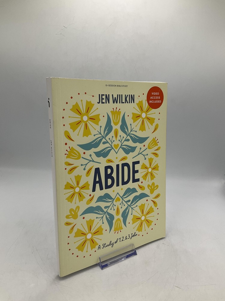 Abide: A Study Of 1, 2 & 3 John Jen Wilkin Lifeway Paperback Yellow English