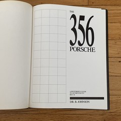 Signed / The 356 Porsche Restorers Guide to Authenticity Rev II – Dr B Johnson