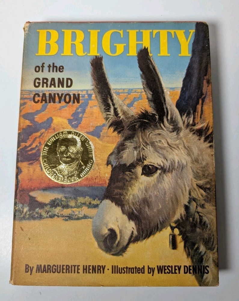 Brightly of the Grand Canyon Hardcover book 1963 w/ Dust Jacket Rand McNally