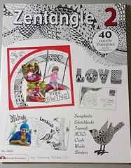 Zentangle Art Book Lot, 7 Books, Zentangle 2 3 4 Basics Time to Tangle