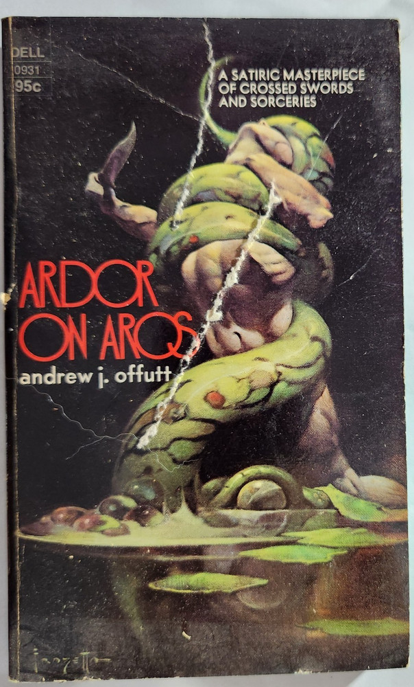 PB – 1973 – Ardor On Aros – Andrew J. Offutt – Dell 0931 – Reading Copy
