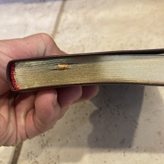 KJV ULTRA THNLINE BIBLE RED LETTER BURGUNDY BONDED LEATHER