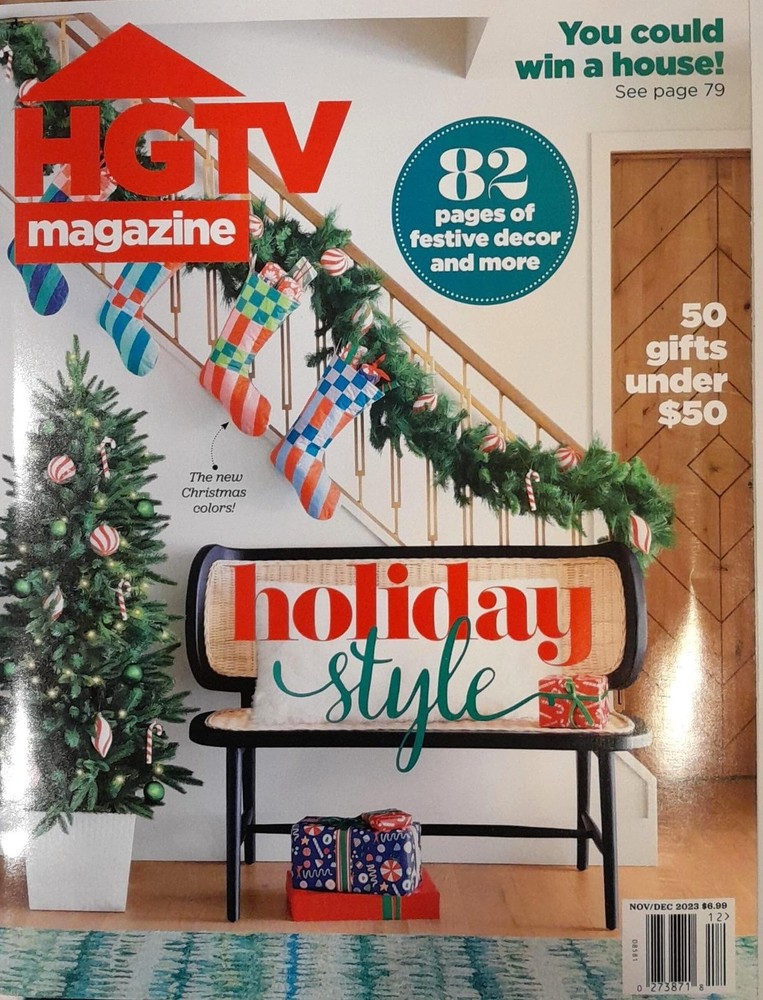 Hgtv Magazine Magazine November December 2023 82 Pages Of Festive Decor And …