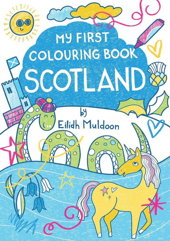My First Colouring Book: Scotland (Birlinn Children’s Colouring