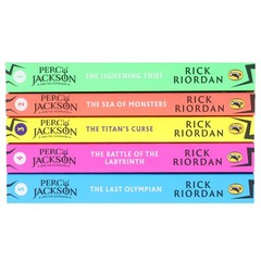 Percy Jackson And The Olympians Series By Rick Riordan 5 Books – Ages 9+ – PB